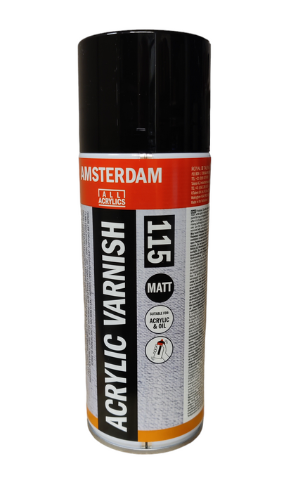 Amsterdam Acrylic Varnish Vernissa -matta spraylakka 400ml