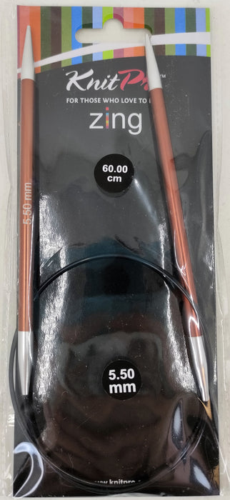 Pyöröpuikko KnitPro Zing 60cm (kokovaihtoehdot)