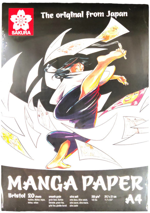 Sakura Manga -lehtiö A4, 20 arkkia