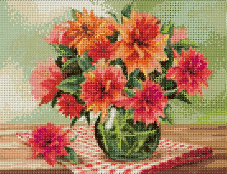 Timanttityö Bright Bouquet, 40x30cm - Askarteluliike Kätevä-Käsi