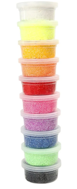 Foam Clay Helmimassa 10x35g, värilajitelma - Askarteluliike Kätevä-Käsi