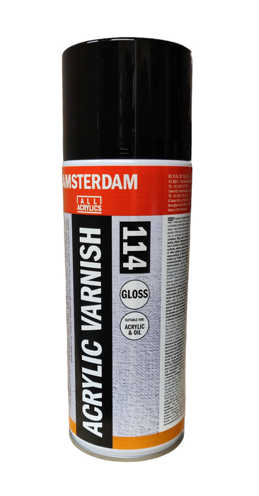 Amsterdam Acrylic Varnish Vernissa -kiiltävä spraylakka 400ml