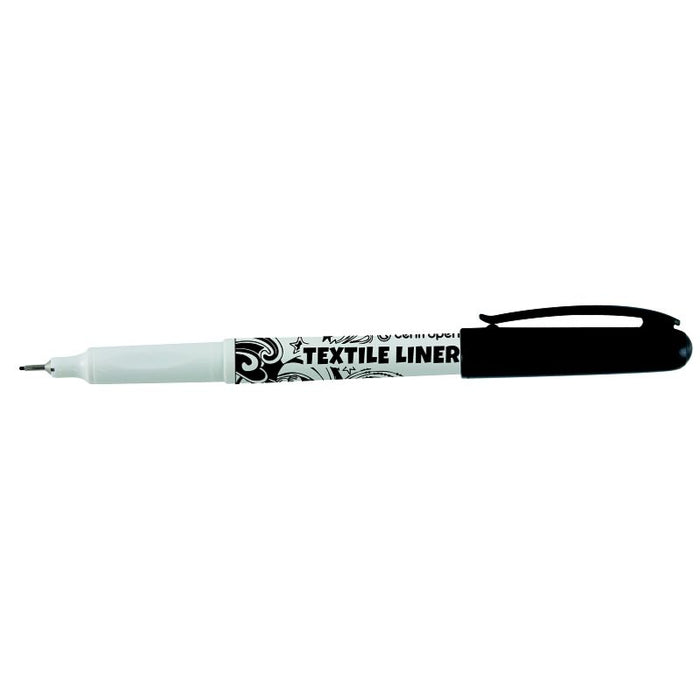 Centropen Tekstiili Liner Black 0,6-0,8mm (ei silitystä)