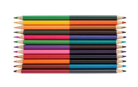 Värikynä ART Centrum, pitkä, 2-päinen, 24 väriä