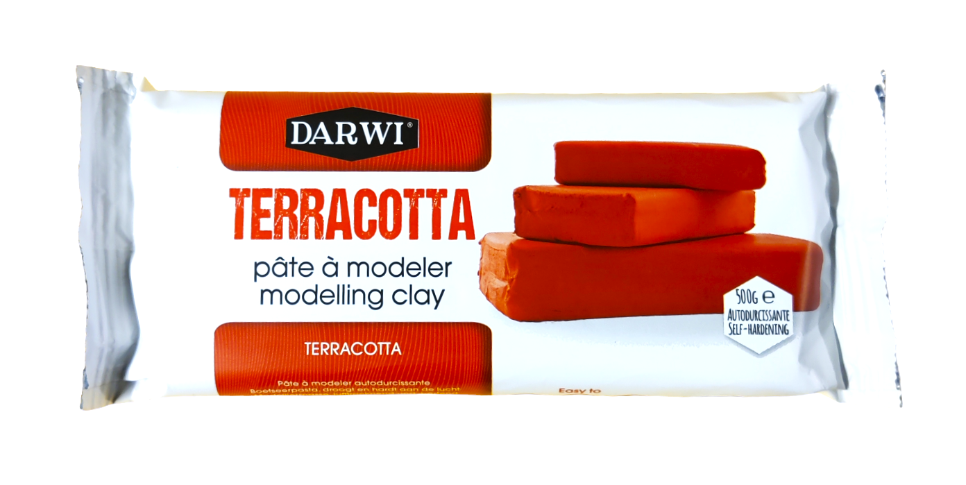 Darwi-massa 500g, Terracotta