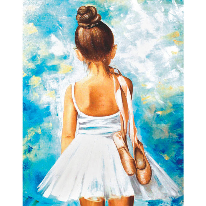 Timanttityö Young ballerina, 40x50cm