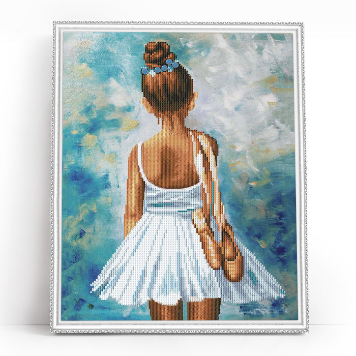 Timanttityö Young ballerina, 40x50cm