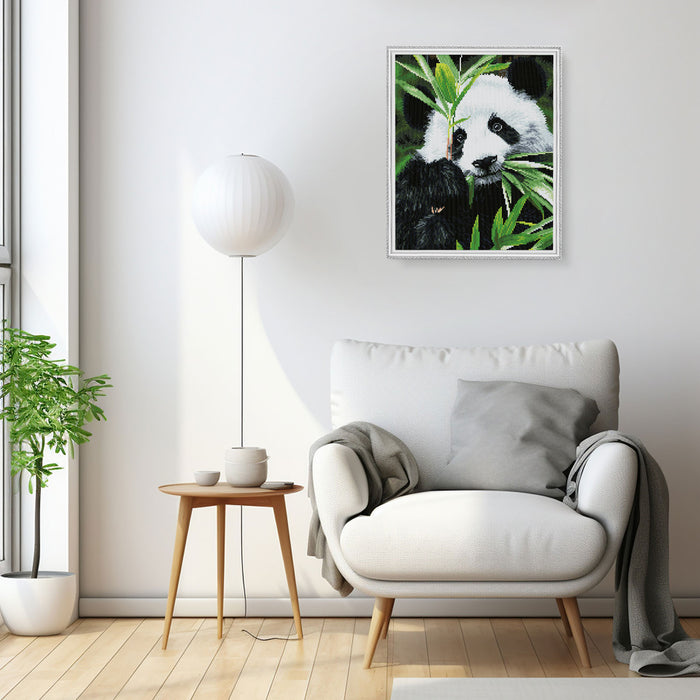 Timanttityö Panda Idyll, 40x50cm