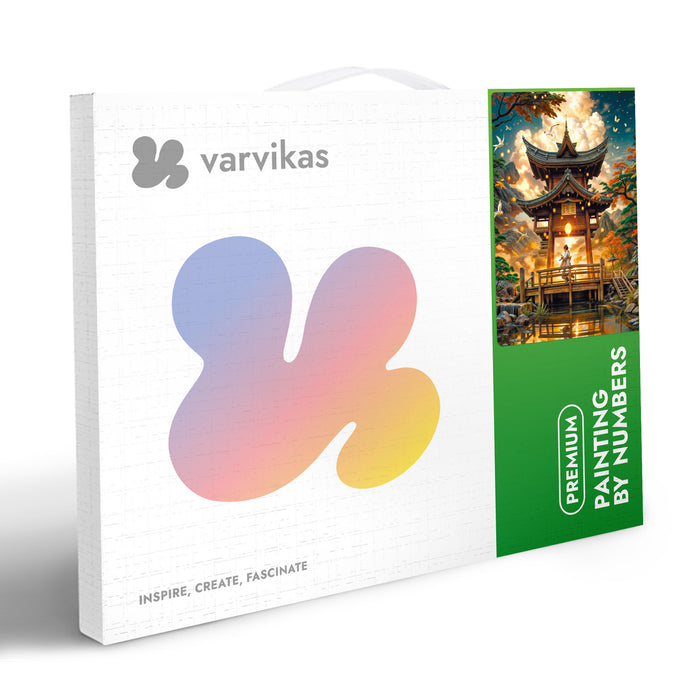 Paint by Numbers - Temple in the Mountains 40x50cm