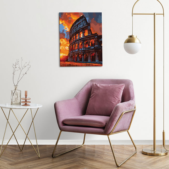 Paint by Numbers - Colosseum 40x50cm