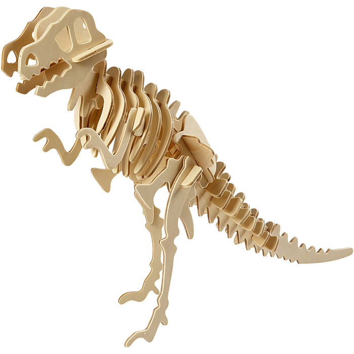 3D-palapeli Dinosaurus, koko 33x8x23cm, vaneri