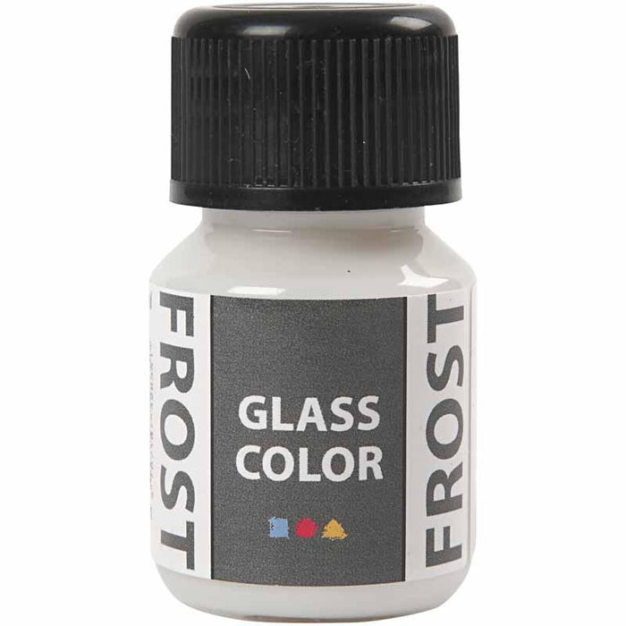Glas Color Frost Huurremaali, Valkoinen, 30ml