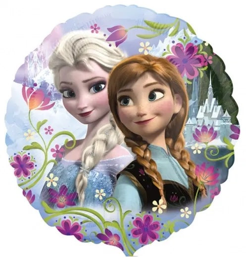 Foliopallo Frozen Anna ja Elsa