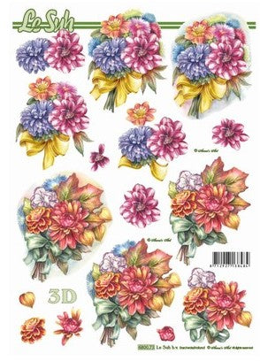 3D-kuvat Kukkakimput
