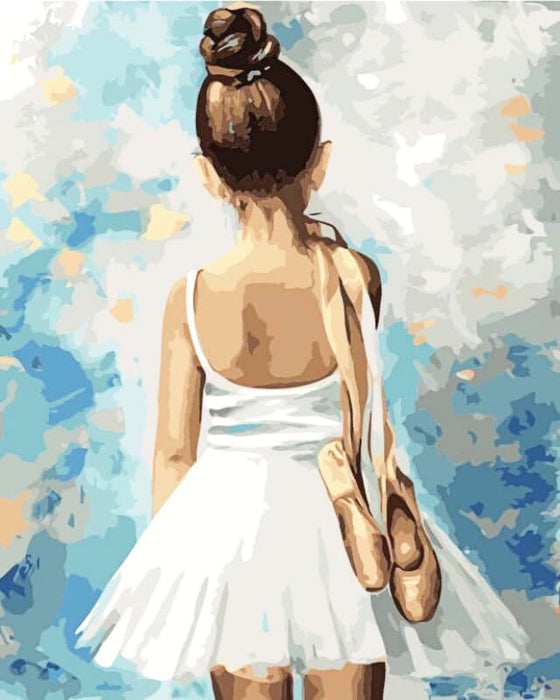 Paint by Numbers - Little ballerina 40x50cm